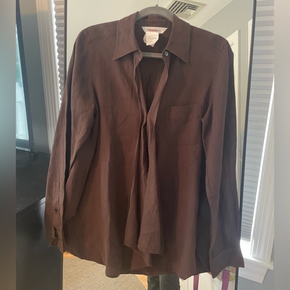 max mara 🐻 linen blouse - Picture 2 of 7